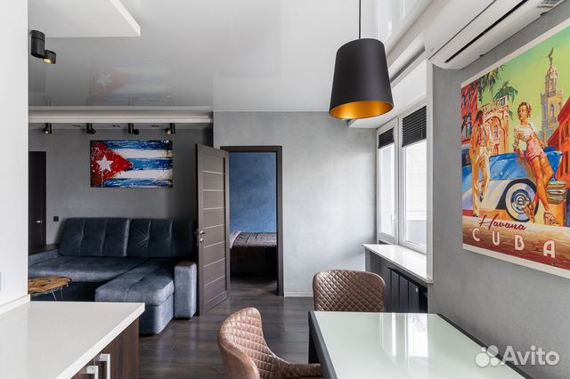 

2-к. квартира, 48 м², 2 кровати
