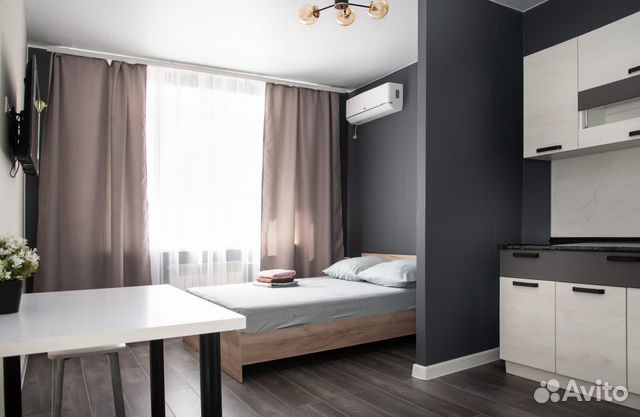 

Квартира-студия, 30 м², 2 кровати