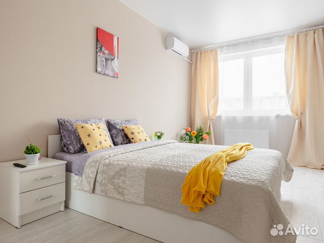 

1-к. квартира, 38 м², 2 кровати