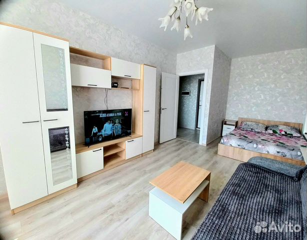 

1-к. квартира, 38 м², 3 кровати