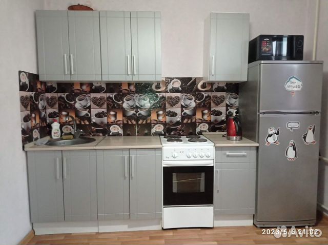 

1-к. квартира, 37 м², 2 кровати
