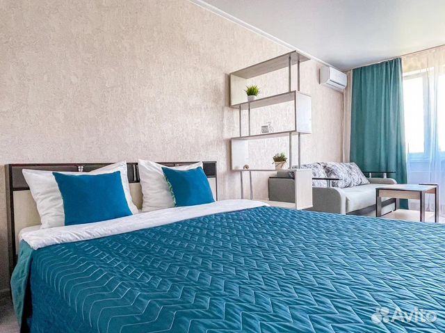 

1-к. квартира, 39 м², 2 кровати