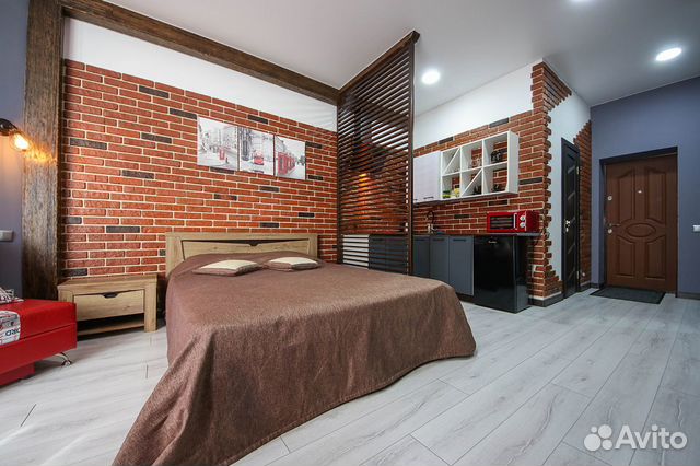 

Квартира-студия, 30 м², 2 кровати