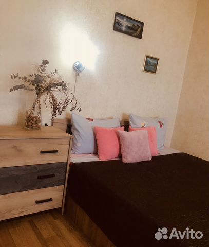 

1-к. квартира, 55 м², 2 кровати