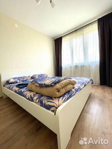 

1-к. квартира, 38 м², 2 кровати