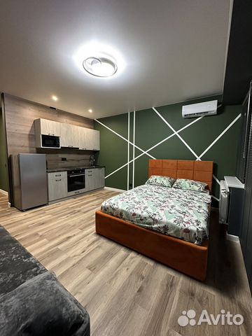 

Квартира-студия, 32 м², 2 кровати