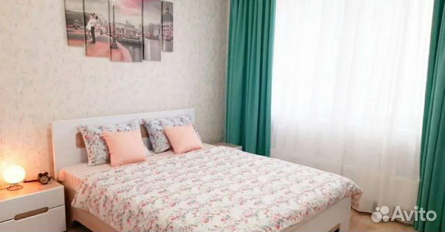 

1-к. квартира, 48 м², 2 кровати