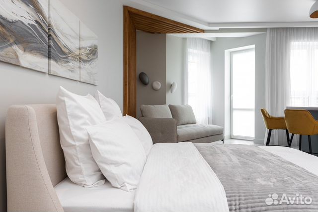 

Квартира-студия, 42 м², 1 кровать