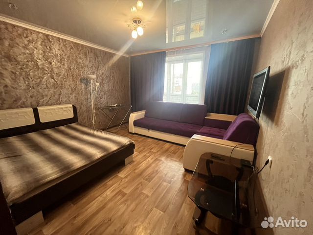 

1-к. квартира, 42 м², 2 кровати