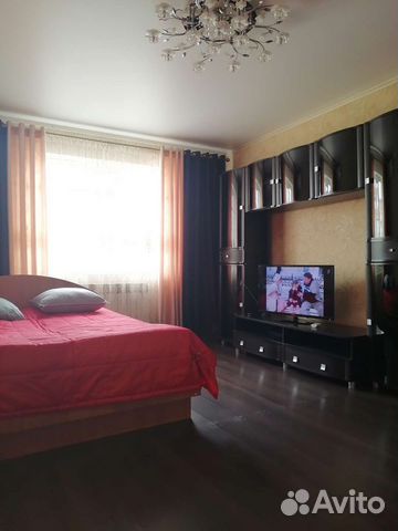 

1-к. квартира, 38 м², 2 кровати