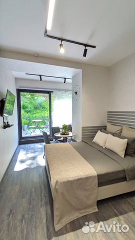 

Квартира-студия, 35 м², 2 кровати