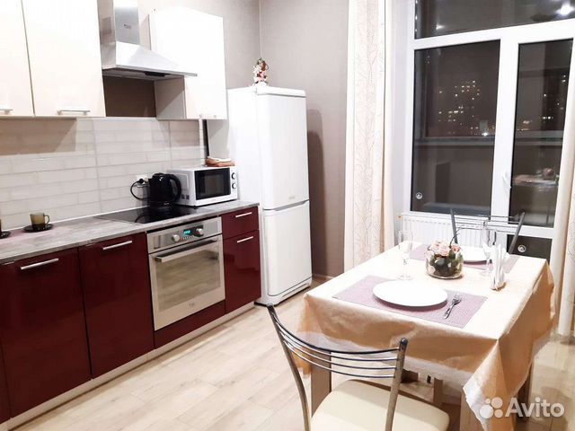 

1-к. квартира, 40 м², 2 кровати