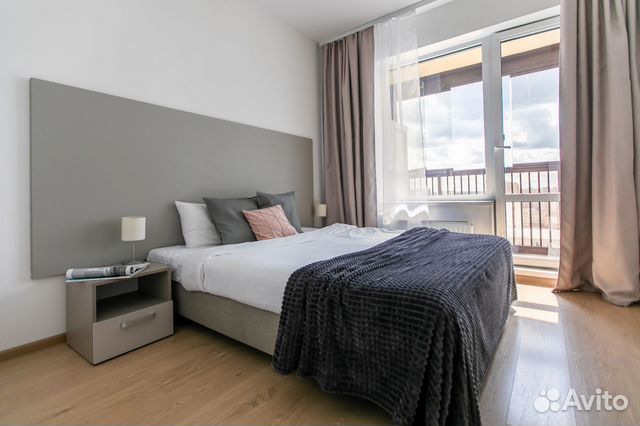 

1-к. квартира, 39 м², 2 кровати