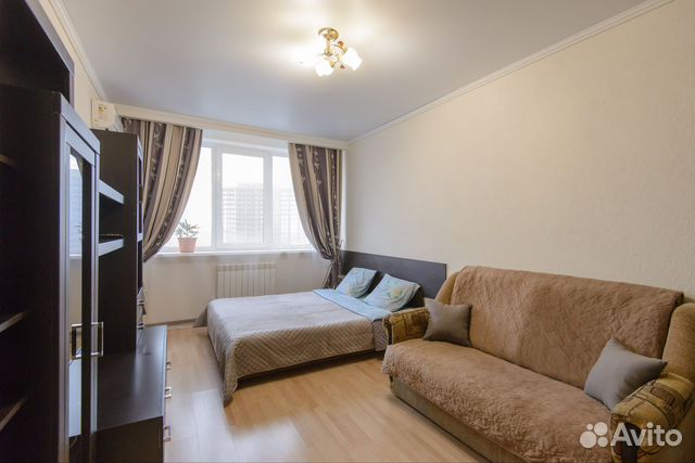

1-к. квартира, 41 м², 2 кровати
