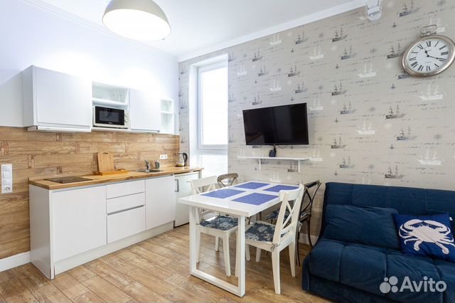 

Квартира-студия, 27 м², 2 кровати