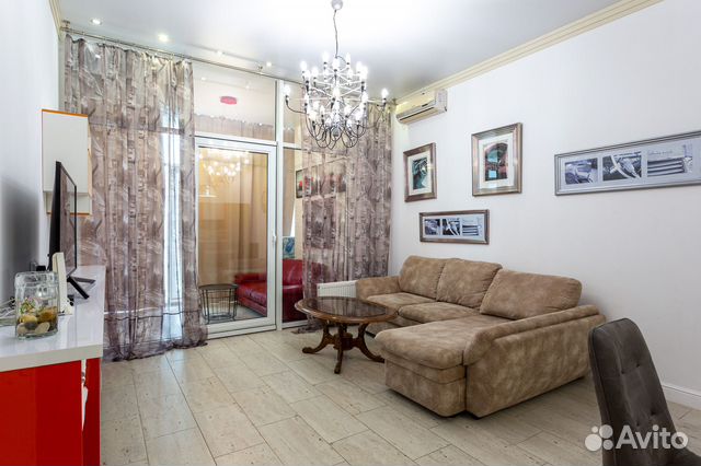 

1-к. квартира, 72 м², 3 кровати