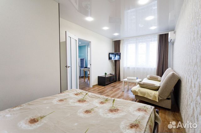 

1-к. квартира, 37 м², 2 кровати