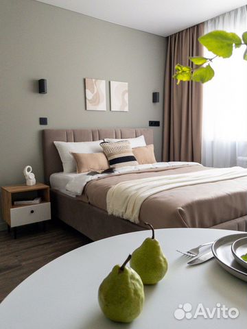 

Квартира-студия в апарт-отеле, 21 м², 3 кровати