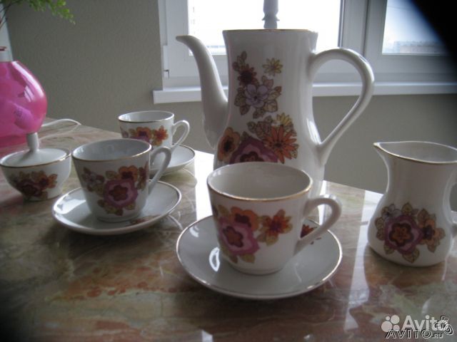 Сервиз фарфоровый детский для кукол. СССР в Москве, цена 3 900 руб ...