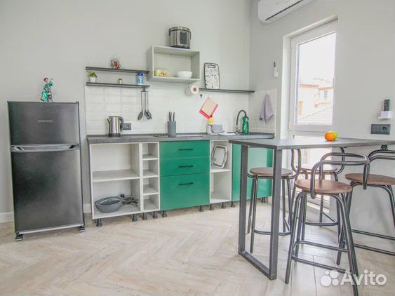 

Квартира-студия, 23 м², 2 кровати