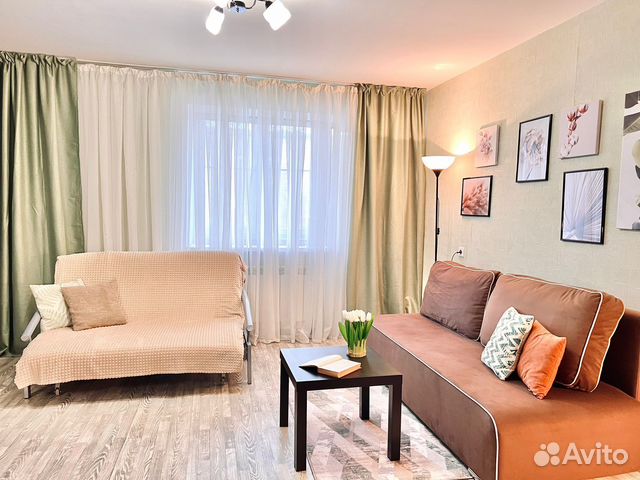 

1-к. квартира, 36 м², 3 кровати