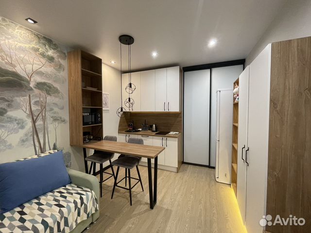 

Квартира-студия, 24 м², 3 кровати