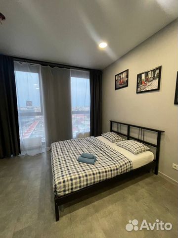 

Квартира-студия, 34 м², 2 кровати