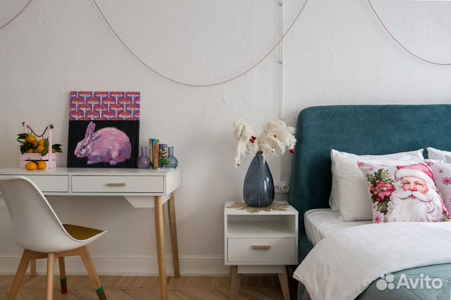 

1-к. квартира, 42 м², 3 кровати