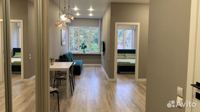 

1-к. квартира, 40 м², 2 кровати