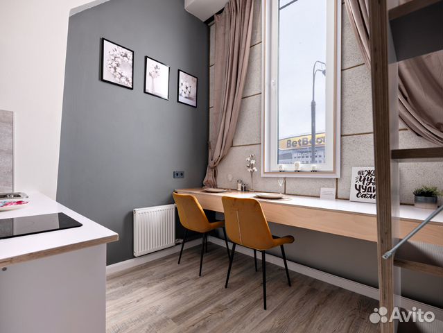

Квартира-студия, 18 м², 1 кровать