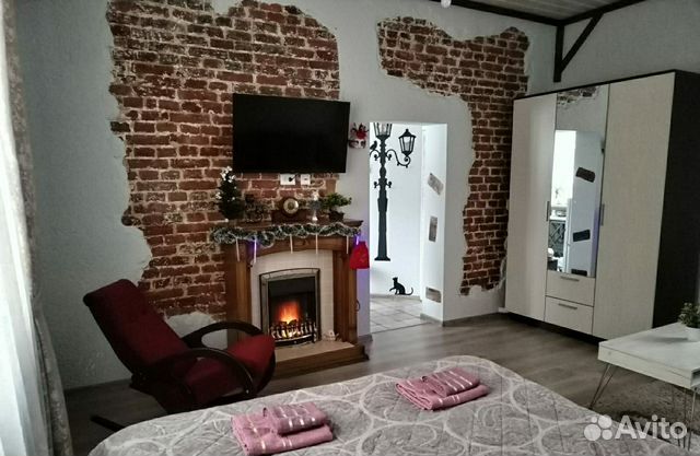

1-к. квартира, 40 м², 2 кровати