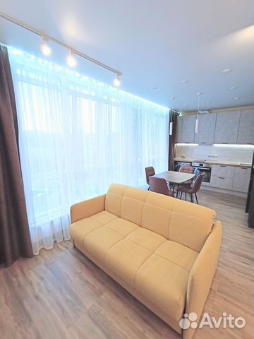 

1-к. квартира, 37 м², 2 кровати
