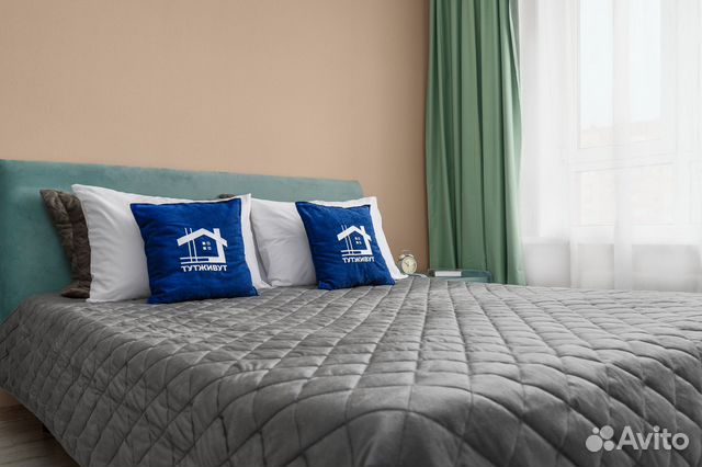 

1-к. квартира, 45 м², 3 кровати