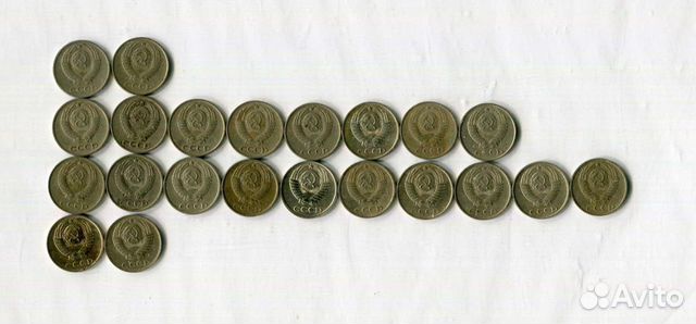 Погодовка СССР 10 копеек 1961.62.71-74.76-91л Погодовка СССР 10 копеек 1961.62.71-74.76-91л