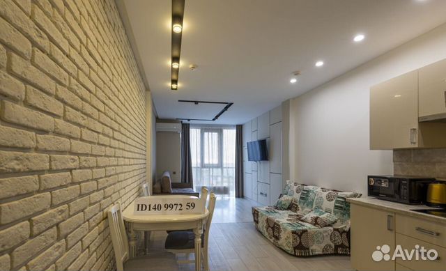 

Квартира-студия, 33 м², 2 кровати