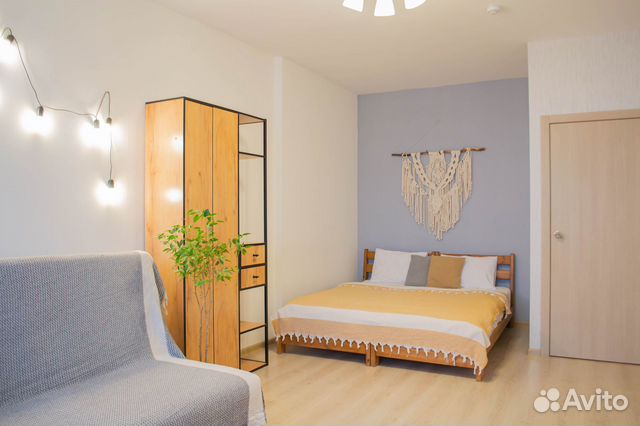 

1-к. квартира, 45,5 м², 3 кровати