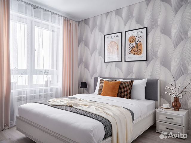 

Квартира-студия, 36,9 м², 2 кровати