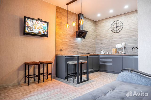

1-к. квартира, 43 м², 2 кровати