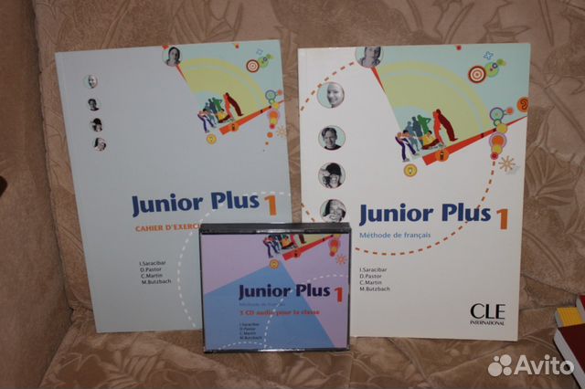 Учебник французского Junior Plus Учебник французского Junior Plus