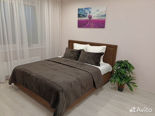 

1-к. квартира, 54 м², 2 кровати