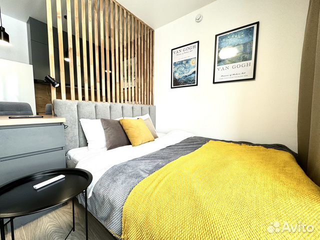 

Квартира-студия, 27 м², 1 кровать