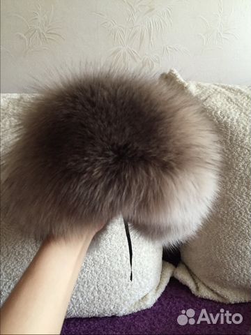 Шапка из меха и кожи Шапка из меха и кожи