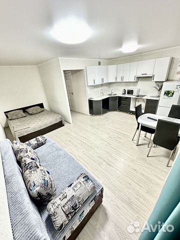 

Квартира-студия, 43 м², 1 кровать