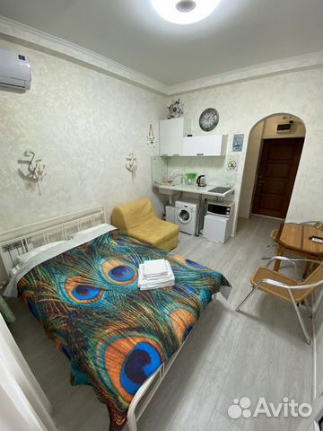 

Квартира-студия, 20 м², 2 кровати