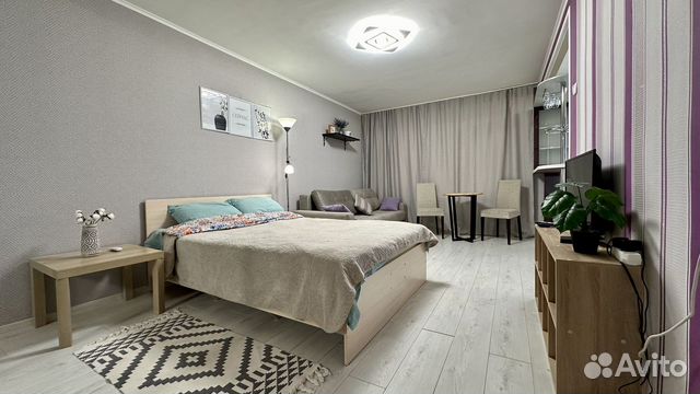 

Квартира-студия, 42 м², 2 кровати