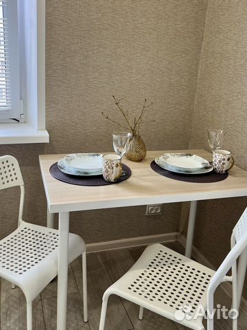 

1-к. квартира, 40 м², 2 кровати