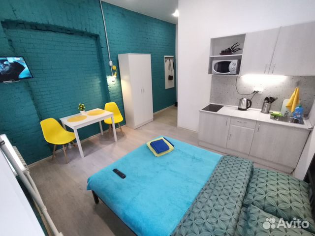 

Квартира-студия, 18 м², 1 кровать