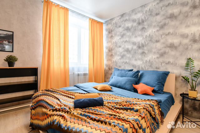 

Квартира-студия, 36 м², 2 кровати