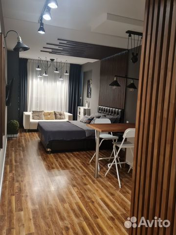 

Квартира-студия, 35 м², 1 кровать