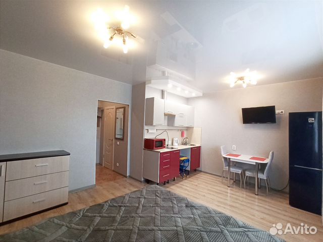

Квартира-студия, 30 м², 1 кровать